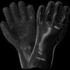 Double Dipped PVC Work Gloves , Oil Resistant Gloves For Petrochemical