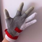 Customized Size Protective Work Gloves , Stainless Steel Gloves For Cutting