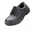 Black Steel Toe Waterproof Slip Resistant Work Boots Barton Buffalo Leather Material