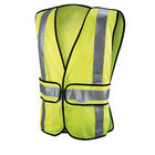 Yellow Reflective Safety Vest , High Visibility Safety Vest Customized Size