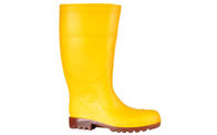 Industrial Mining Work Boots Yellow Color Superior Safety Protection