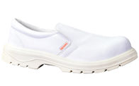 White Color Safety Work Shoes , Anti Slip Dust Free Shoes High Performance