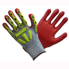Automotive Industry Anti Cut Work Gloves Breathable Back Of Hand To Reduce Perspiration