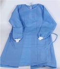 Blue Color Medical Disposable Products , Protective Surgical Disposable Gown