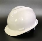 High Strength Construction Safety Helmets , Yellow Construction Helmet