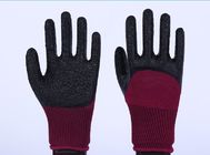 76 Grams Crinkle  Half Coated Latex Work Gloves EN388 4131 for Construction