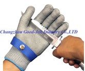 SS316 Farm Meat Cutting Butcher Stainless Steel Mesh Gloves
