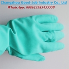 15mil Sandy Nitrile Heavy Duty Industry Protective Work Gloves Flocking Lining Puncture Oilproof Chemical Resistant