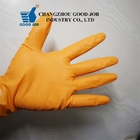 Orange Diamond Grain Heavy Duty Nitrile Glove Thickened 8mil 9mil