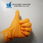 Orange Diamond Grain Heavy Duty Nitrile Glove Thickened 8mil 9mil