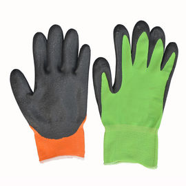 Smooth Nitrile Palm Coated Work Gloves Knit Wrist Polyester Liner Size 6-11