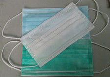 Earhook Style Medical Disposable Surgical Mask Three Layer Protection
