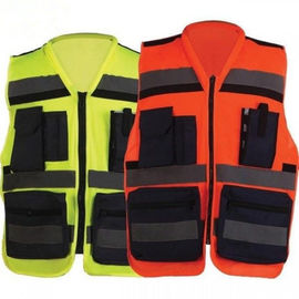 Superior Durability Reflective Safety Vest For Heavy Machine Operation