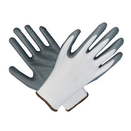 High Elasticity Nitrile Work Gloves For Protecting Hands Against Fluids