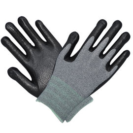 Washable Nitrile Work Gloves Liner And Coating Color Customized Long Service Life