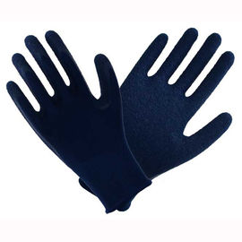 Non Slip Latex Work Gloves Dark Color Multipurpose For Highway Maintenance
