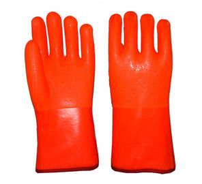 Chemical Resistant Protective Work Gloves Providing Tactile Feel Better Grip