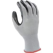 High Safety Nitrile Work Gloves , Fully Coated Nitrile Gloves For Construction
