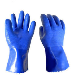 Multipurpose PVC Safety Work Gloves Providing Tactile Feel And Better Grip