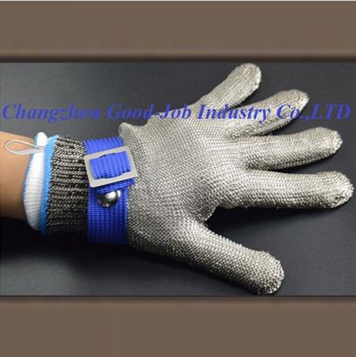 SS316 Farm Meat Cutting Butcher Stainless Steel Mesh Gloves