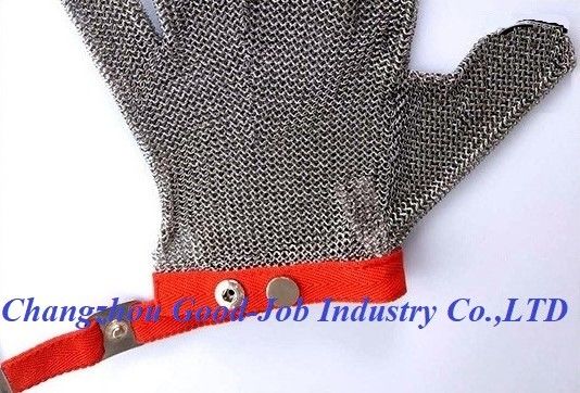 304 Stainless Steel Ring Metal Mesh Butcher Cutting Gloves