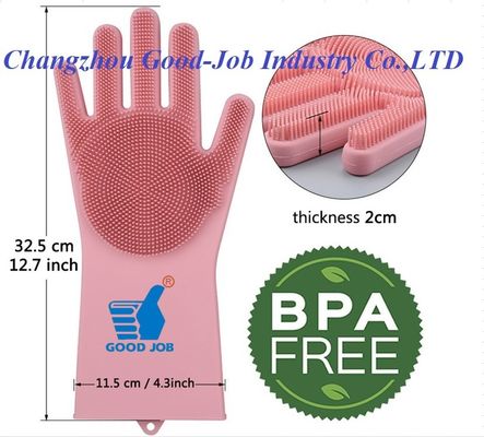 Eco Friendly BPA Free Silicone Dishwashing Protective Work Gloves