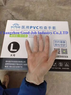 ASTM D5250 PVC  Disposable Synthetic Vinyl Exam Gloves