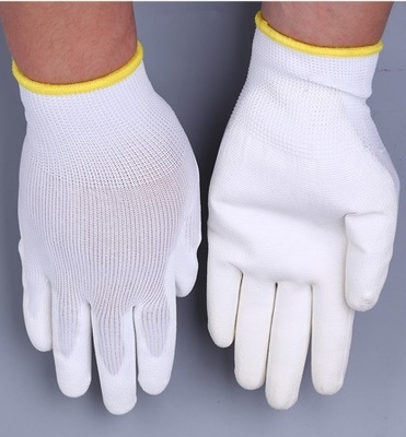 EN388 CE 3121 Auto Repair Hand Protective Work Gloves Pu Coated